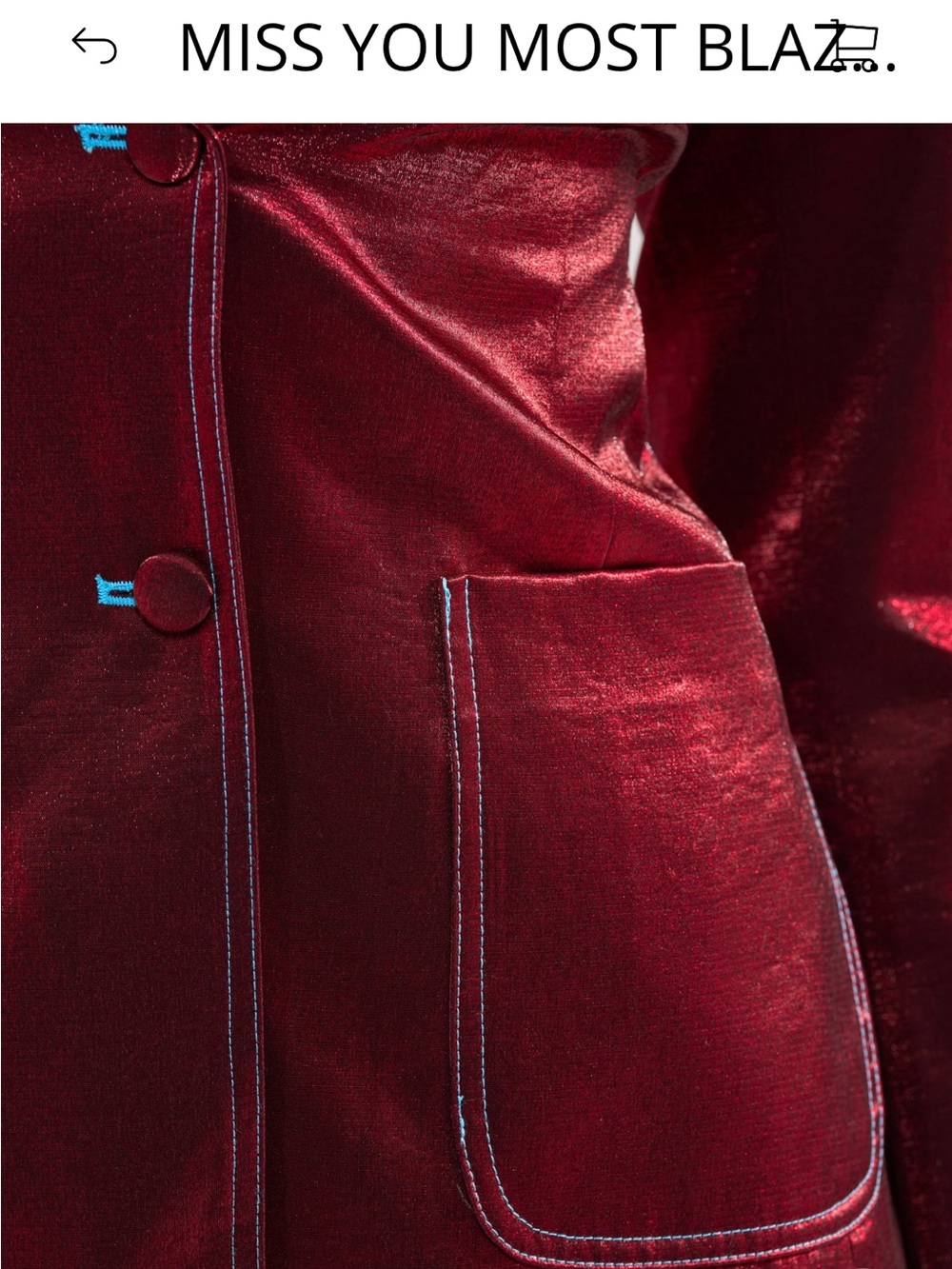 AKIRA MISS YOU MOST BLAZER Size XLXL